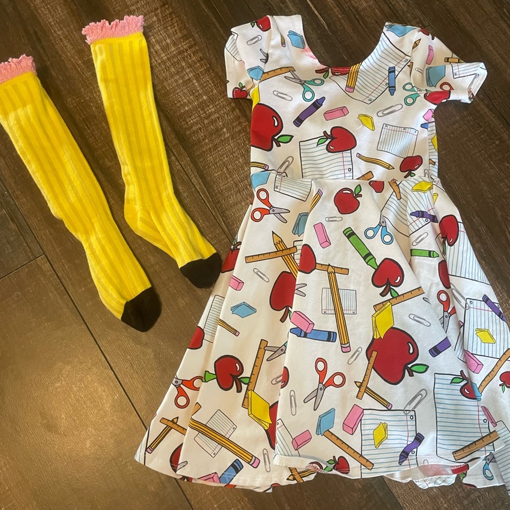 Spoiled and flashy back to school dress